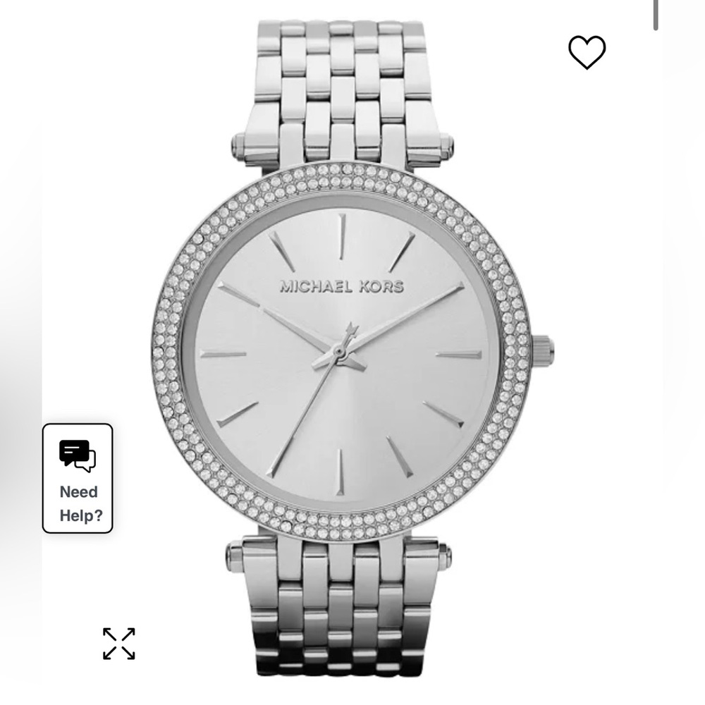 Michael Kors Darci Stainless Steel Bracelet Watch 39mm MK3190